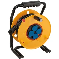 Brennenstuhl, Kabelrolle, Brobusta Bretec IP44 Kabelrolle für Industrie/Bau 25m H07RN-F 3G2.5 *FR * (25 m, 2.50 mm2)