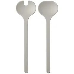 SALATBESTECK Silueta Nordic White
