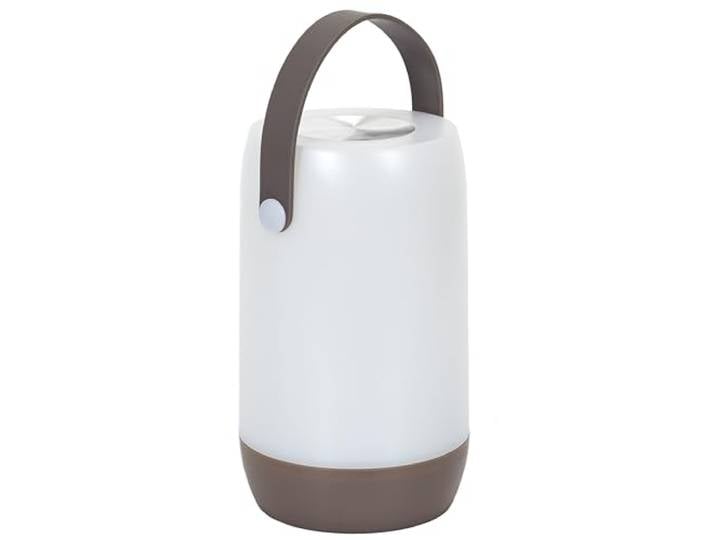 HOME DECO FACTORY Lampe Tactile Nomade Taupe Deco Luminaire Decoration Lumineuse LA10407 Blanc/Noir