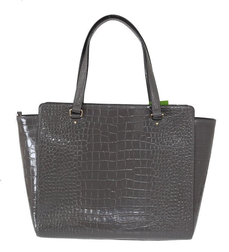 Kate Spade Handtasche aus Leder in Grau