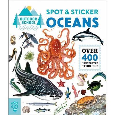 Outdoor School: Spot & Sticker Oceans, Taschenbuch von Odd Dot, Odd Dot, 978-1-250-82354-0
