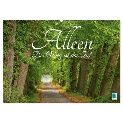 Alleen: Der Weg ist das Ziel (Wandkalender 2027 DIN A2 quer), CALVENDO Monatskalender