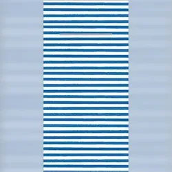Mank Besteckservietten Airlaid  Heiko in Blau, 40 x 40 cm, 75 Stück - Bestecktaschen Streifen