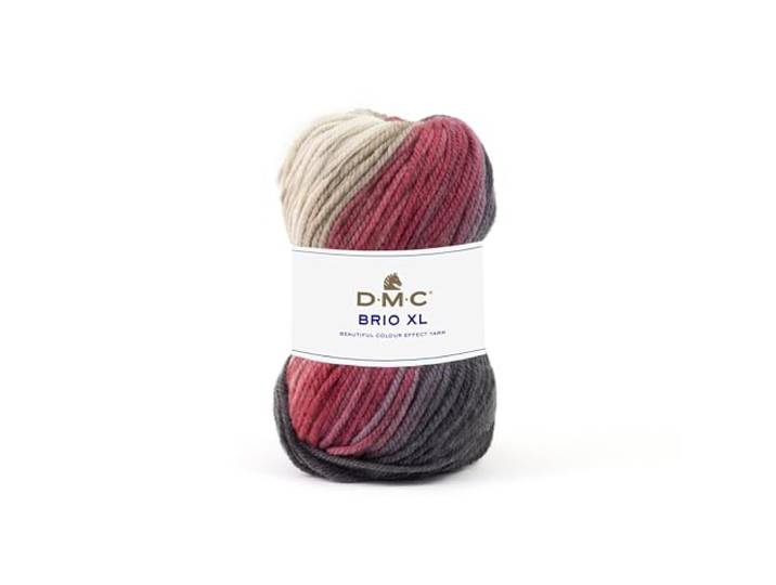 DMC BRIO XL garen, bordeauxrood, Cod.423