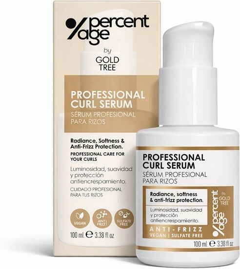 PERCENTAGE BY GOLD TREE Professional Curly Serum