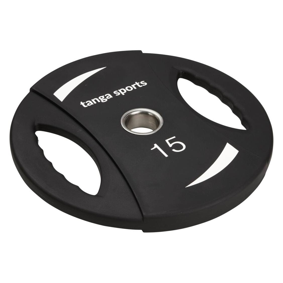 Tanga Sports Hantelscheibe TPU, 15 kg (OK2035 / F-1642)