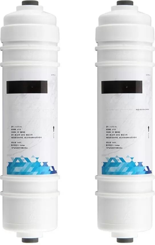 INF 2er-Pack Aktivkohle-Wasserfilterkartusche – Universeller Ersatz