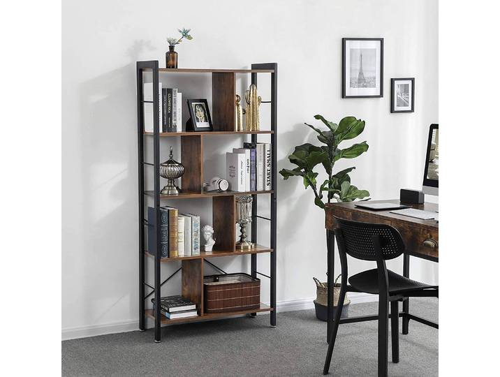 Étagère Niolon I 74 x 155 x 30cm Marron