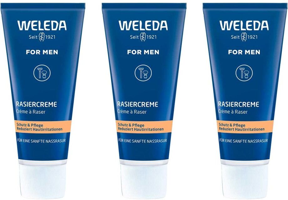 Weleda For Men Rasiercreme 3x75ml