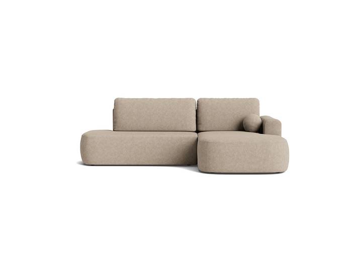 Monza Chaiselongue-Schlafsofa, rechts Stauraum