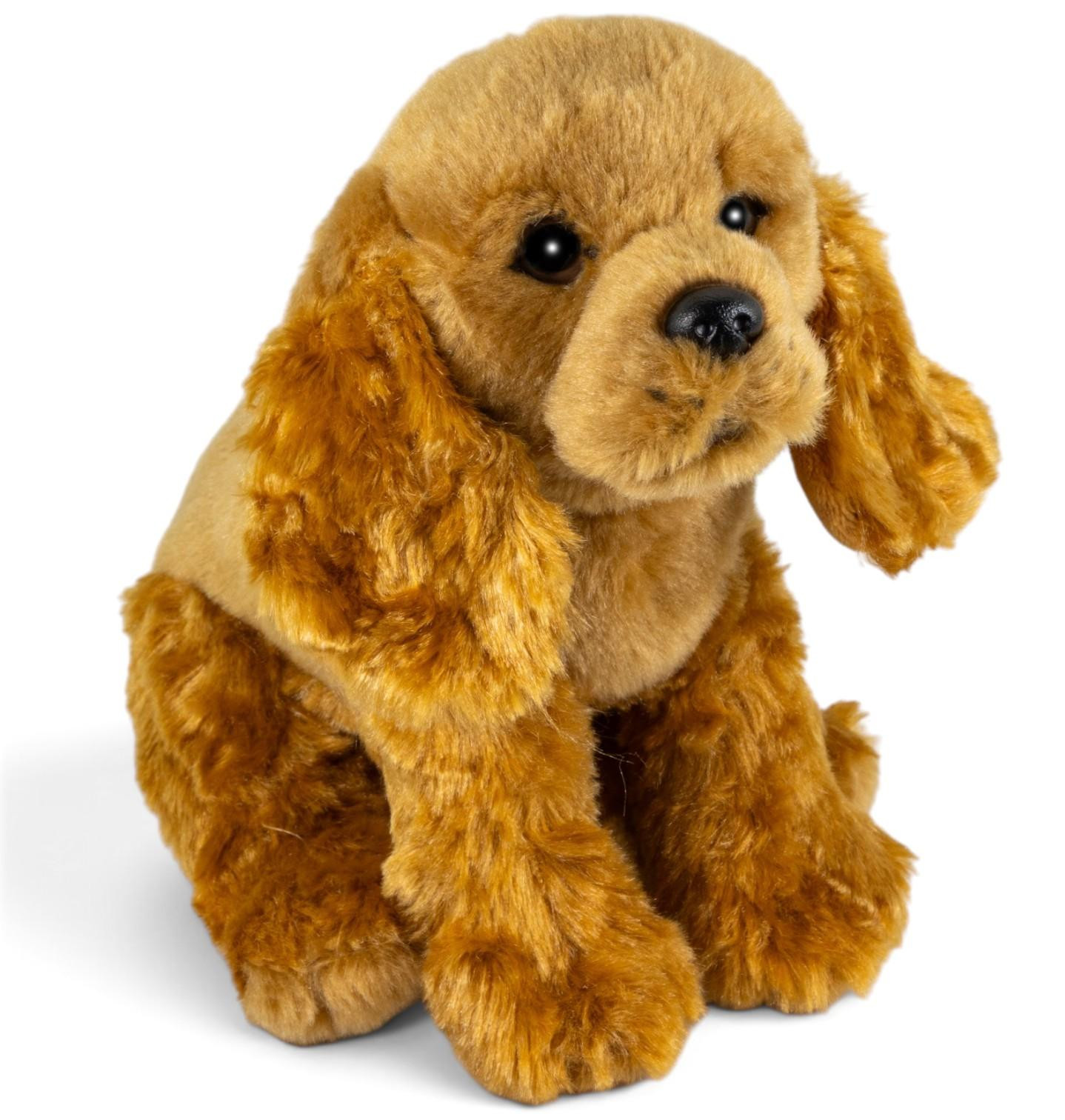 Carl Dick Cocker Spaniel knuffel, pluche, 20 cm