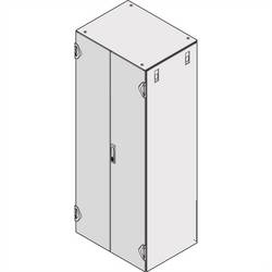 nVent SCHROFF 21130661 19 Zoll Netzwerkschrank-Doppeltür Schwarz/Grau