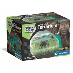 Clementoni: Wissenschaft & Spiel – Mini-Terrarium mit Elefant