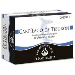 El Natural Cartilago De Tiburon 500 Mg X 60 Caps