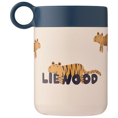 LIEWOOD - Kid's Kiani Printed Food Jar - Essensaufbewahrung Gr 350 ml beige
