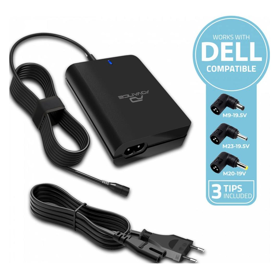 Advance Chargeur Universel Powerup Compatible Dell 90w - 3 Embouts (90 W) (CHG-090DL)