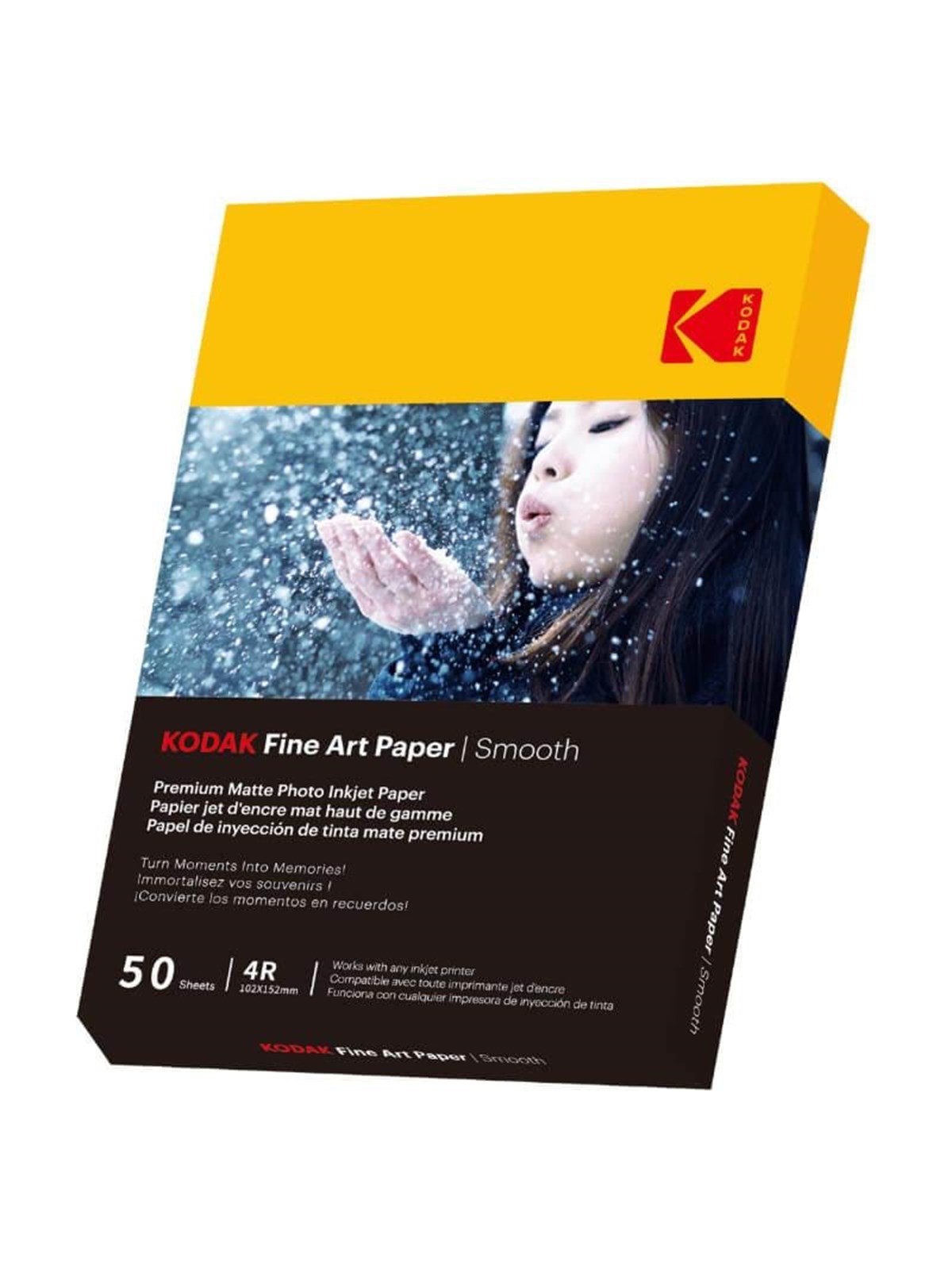 KODAK 10x15cm Matte Smooth Photo Paper 230g/m² 50 Sheets