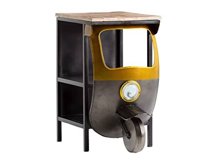 Woodkings Konsolentisch TUK TUK I Flurregal I Motorrad Bar I Barregal Motorbike I Buffettisch I Ladenausstattung I Beistelltisch