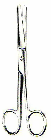 Zepf medical instruments GmbH Chirurgische Schere Standard gerade, stumpf / stumpf, 15,5 cm 08-1002-15