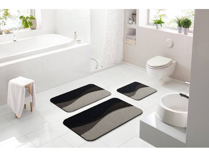 Badematte Flash 60 x 90cm Braun/Braun