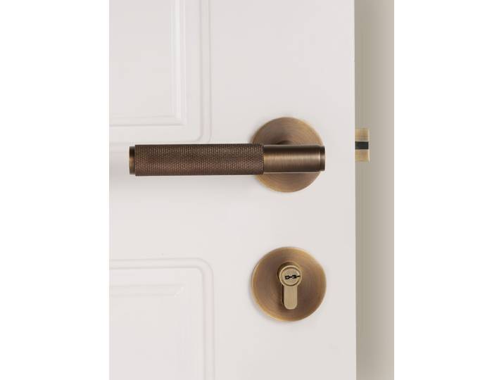 Dooroom – ensemble de serrures de porte en laiton, Passage factice moleté, serrure de confidentialité, chambres à coucher, salons, salles de bains
