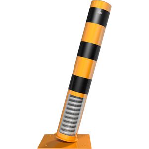 Schake Rammschutzpoller 401535NBG, für Außenbereich, zum Aufdübeln, 152 x 1500mm, flexibel