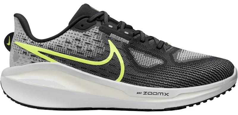 Nike Vomero 17 Black Light Smoke Grey Volt - EU 38.5