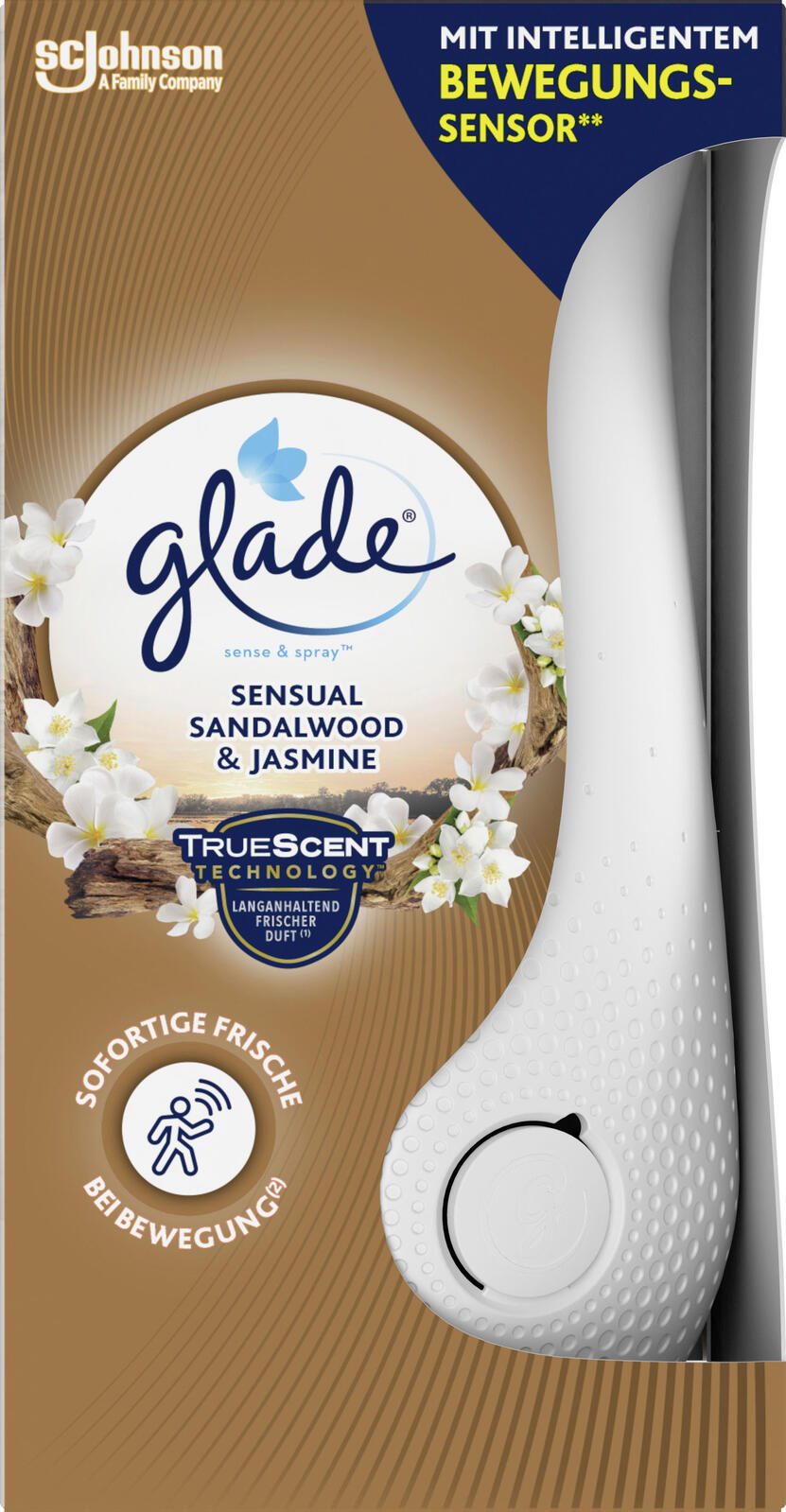 glade Duftspender Jasminblüten, Sanftes Sandelholz und Moschus 18 ml 264663