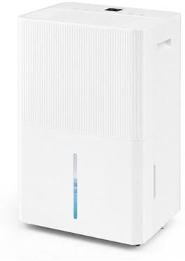 Costway 3 Modes Dehumidifier with Drain Hose and LED Display for 6500 Sq.Ft Home-White