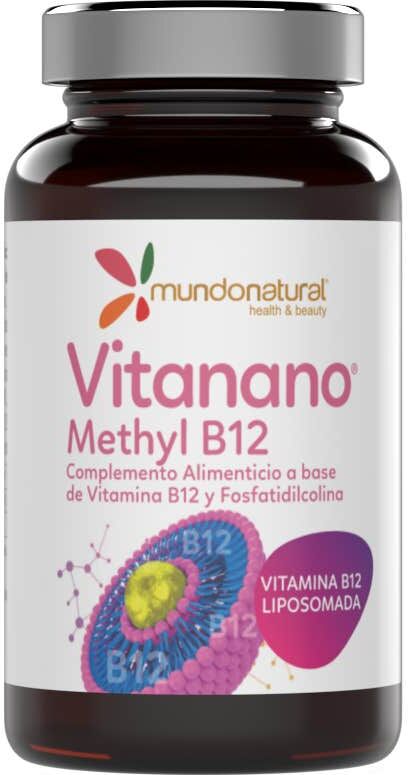 mundonatural Vitanano Methyl B12 Liposomado 30 caps