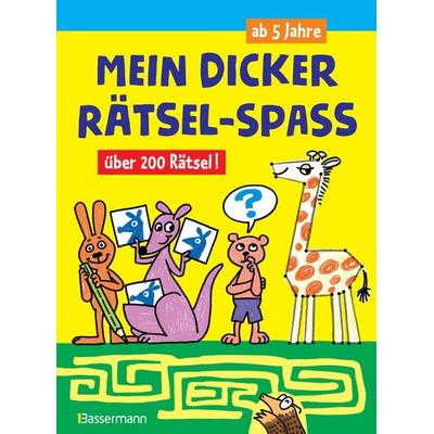 Mein dicker Rätsel-Spaß.Über 200 Rätsel, Taschenbuch von Norbert Pautner, Bassermann, 978-3-8094-4125-0