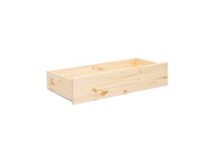 Ehrenkind Innenschublade für Kleiderschrank Linia 100 cm (mit Vollauszug, naturbelassenes Kiefernholz), Flexibel im Rastersystem positionierbar