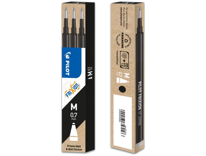 Pilot Frixion Ersatzminen 0.7 schwarz 3Stk