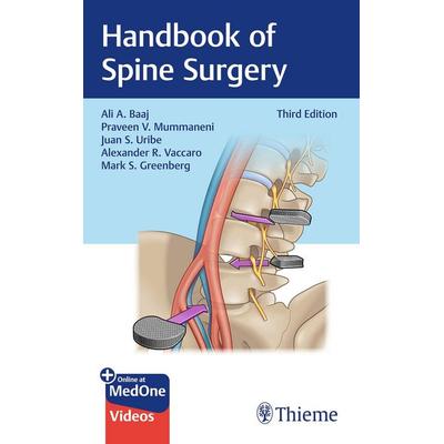 Handbook of Spine Surgery, Taschenbuch von , Thieme Medical Publishers, 978-1-68420-554-7