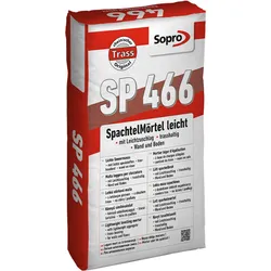 Sopro Bauchemie SP 466 SpachtelMörtel leicht 25 kg Sack