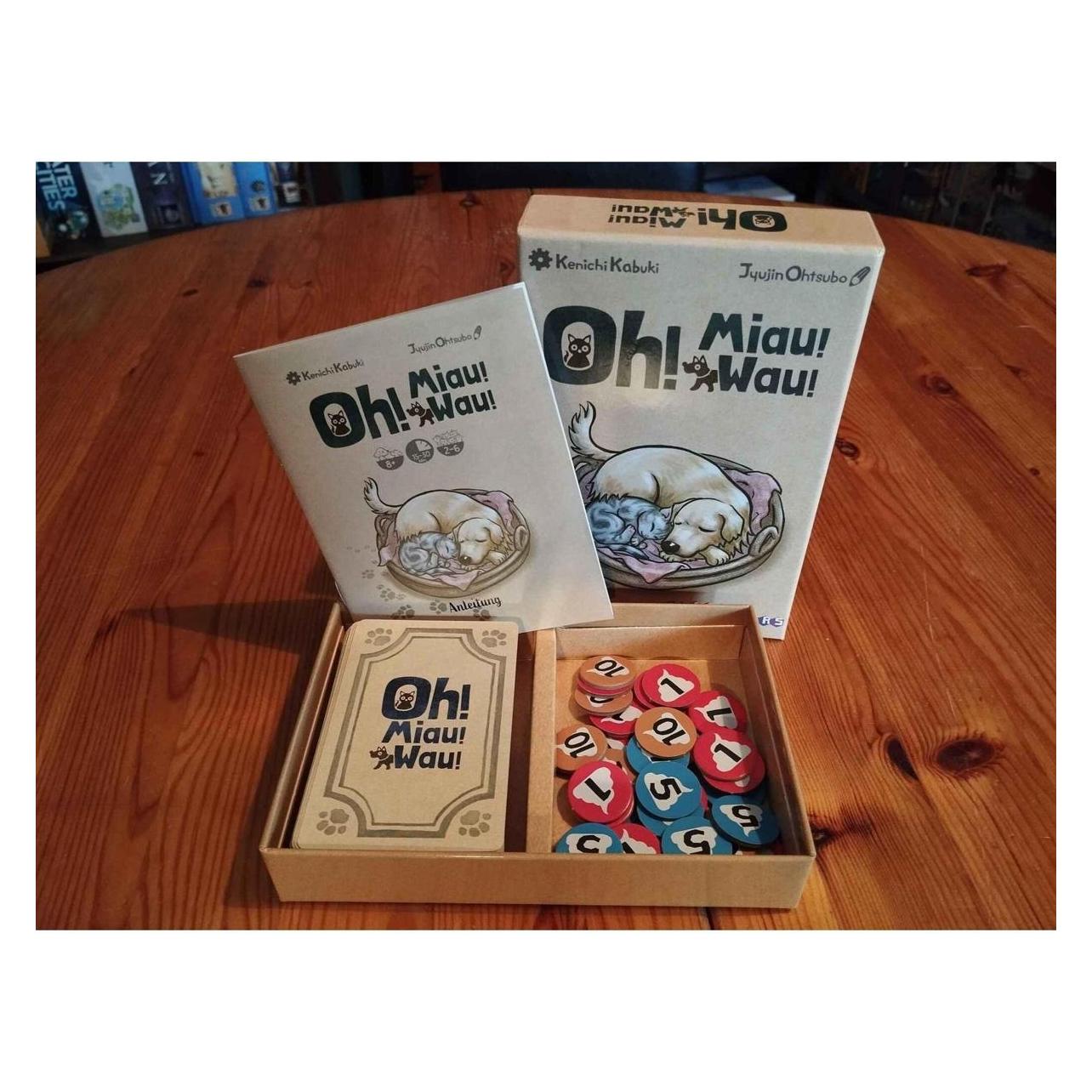 Calderan Oh! Miau! Wau! (Deutsch, 2 - 4 Spieler) (TGB19001)