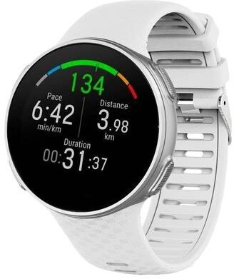United Polar Vantage V Replacement Silicone Watch Band Soft Sports Smartwatch Strap white