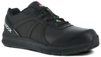 Reebok Work Guide Work Steel Toe - Mens 4 Black Oxford Shoes W