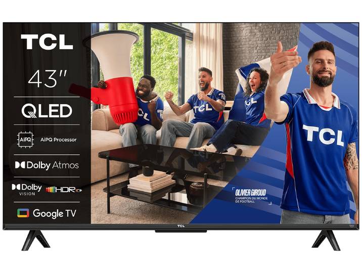 TV QLED 4K 43'' (109 cm) 43T69C TCL