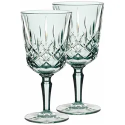 Nachtmann Cocktail/Weinglas mint SET/2 617/0 Noblesse UK/3, Weingläser, Grün, Transparent