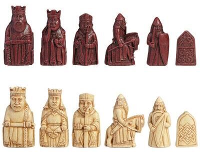 Unicorn Studio 2.44 in H Isle of Lewis Style Chessmen Figurine Poly Resin