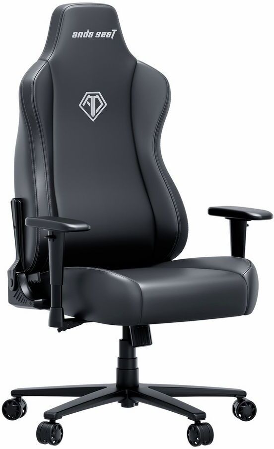 AndaSeat Novis Max Gaming Chair - Extra Large, Black PVC Leather