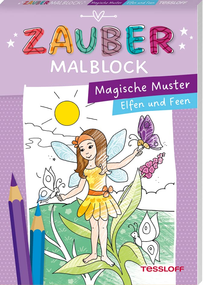 Zaubermalblock. Magische Muster. Elfen und Feen: Mit tollen Effekten - Preis vom 13.10.2026 11:25:28 h