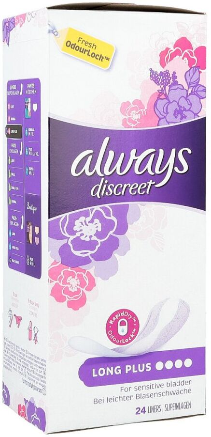 Always discreet Inkontinenz Liner plus