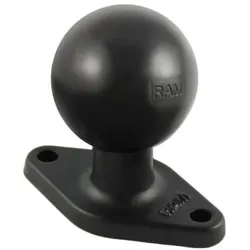 Rammount RAM Trapez-Montagebasis mit C-Kugel (1,5 Zoll), Smartphone Halterung, Schwarz