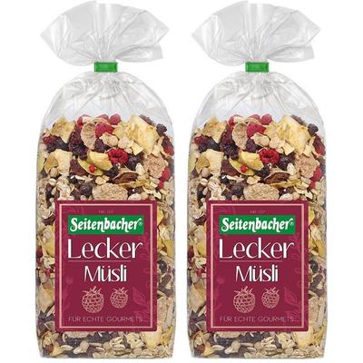 Seitenbacher Lecker Müsli 2x 2x750 g