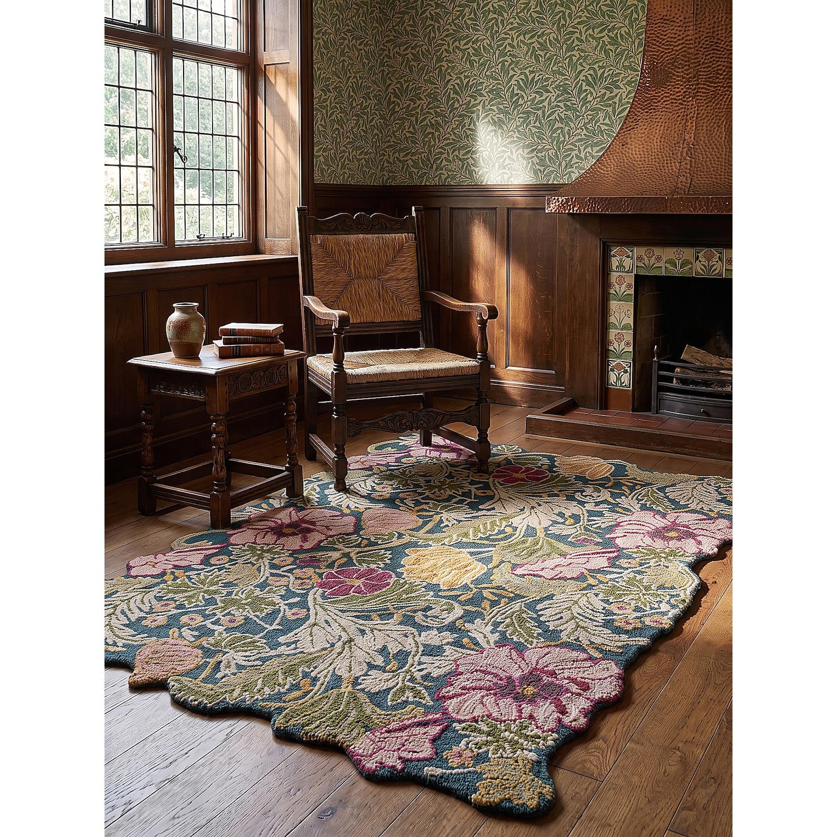 Wollteppich floral Multi 200 x 290 cm - CHAR Kadima Design