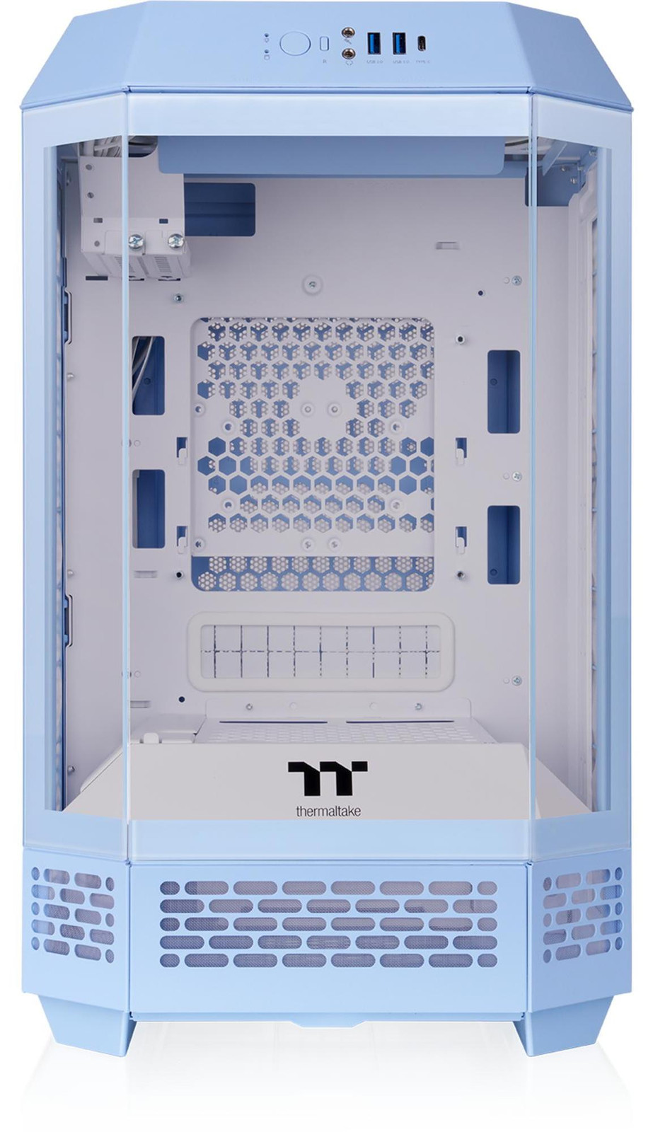 Thermaltake The Tower 250 computerbehuizing, hydrangeablauw