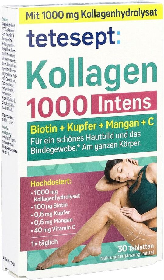 Tetesept Kollagen 1000 Intens Tabletten 30stk