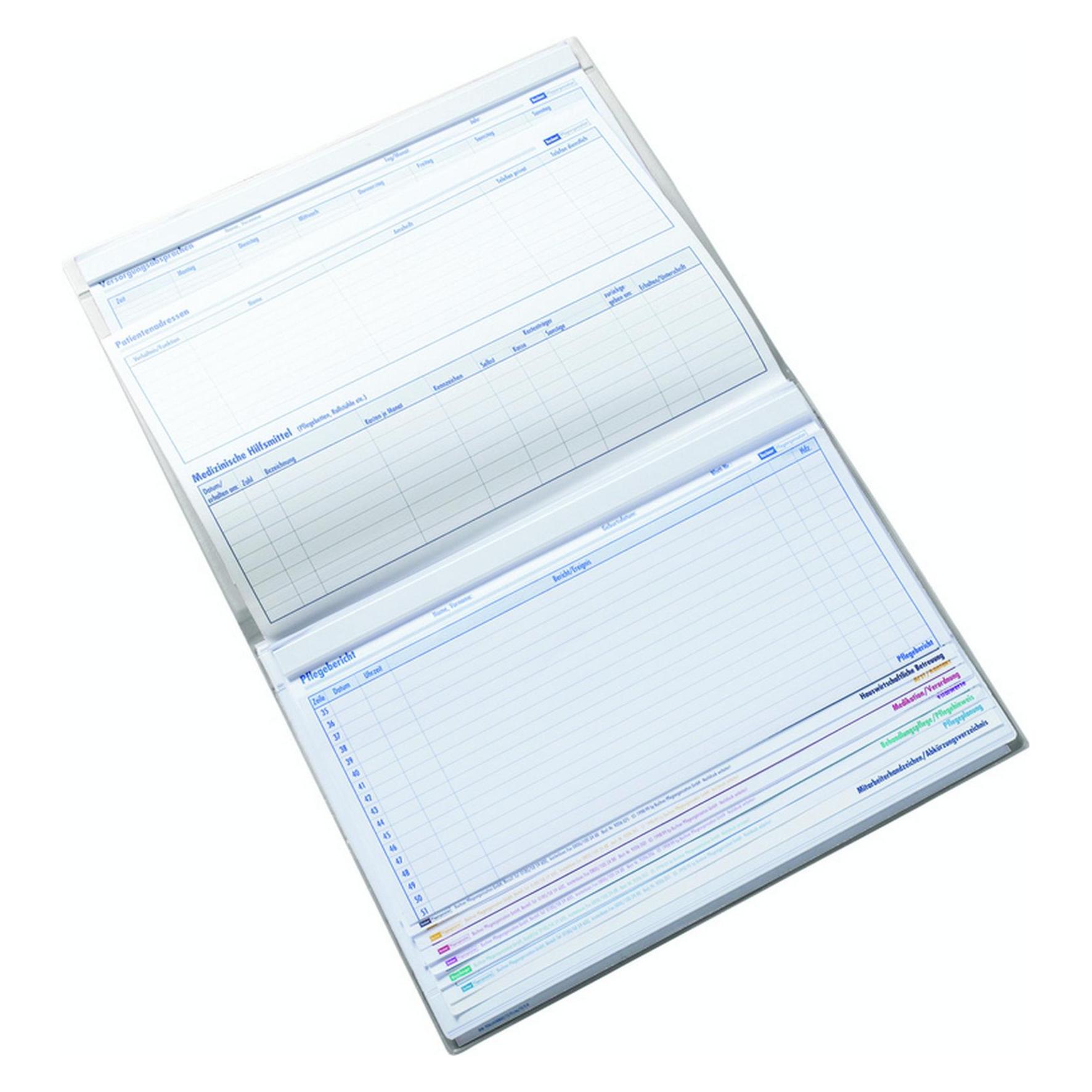 Boi Dokutech Patienten-Dokumentationsmappe Professional-Line DIN A4 quer weiss (A4, 1x) (9208-00333)